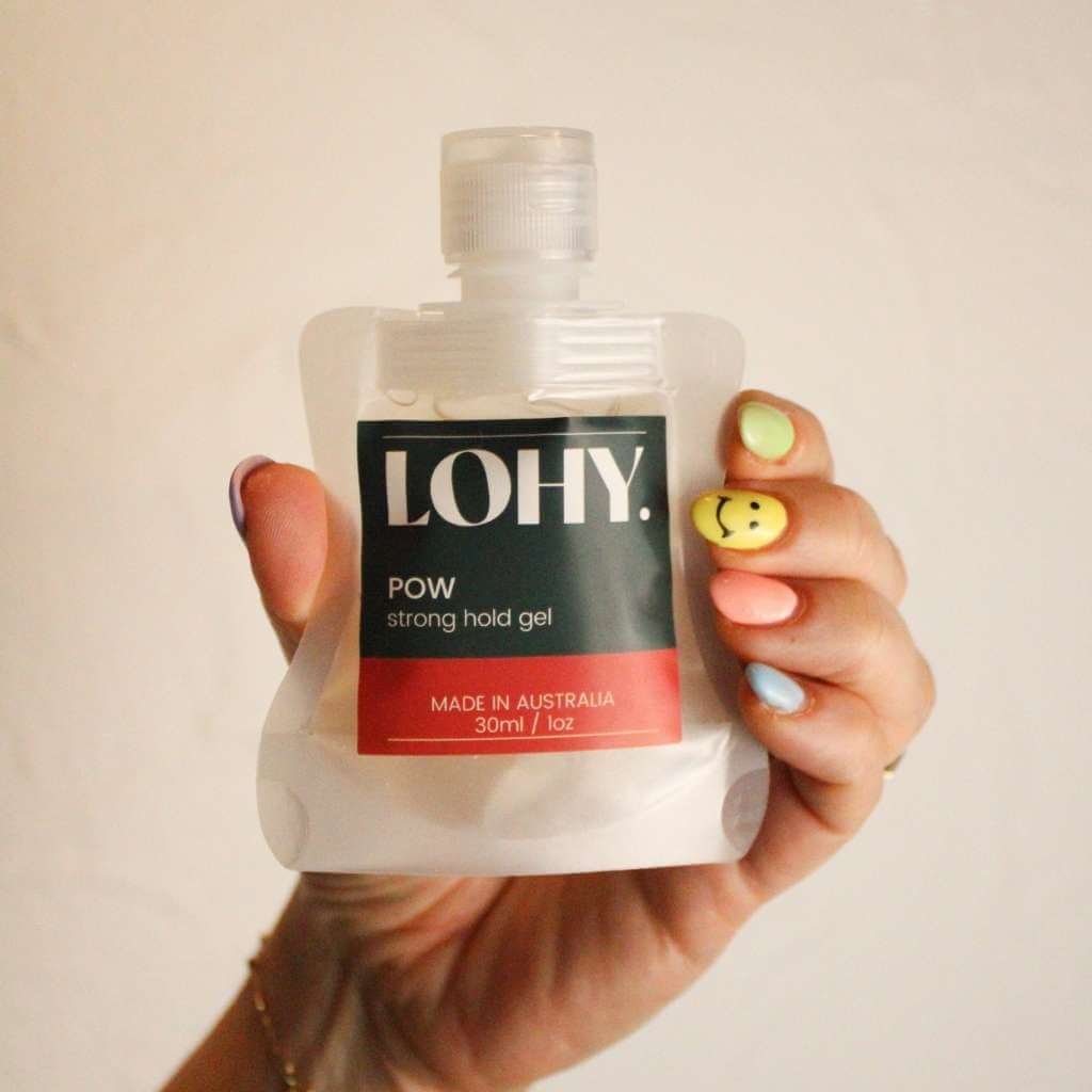 Mini - POW Strong Hold Gel 30ml Hair Styling Product Yeshair Australia