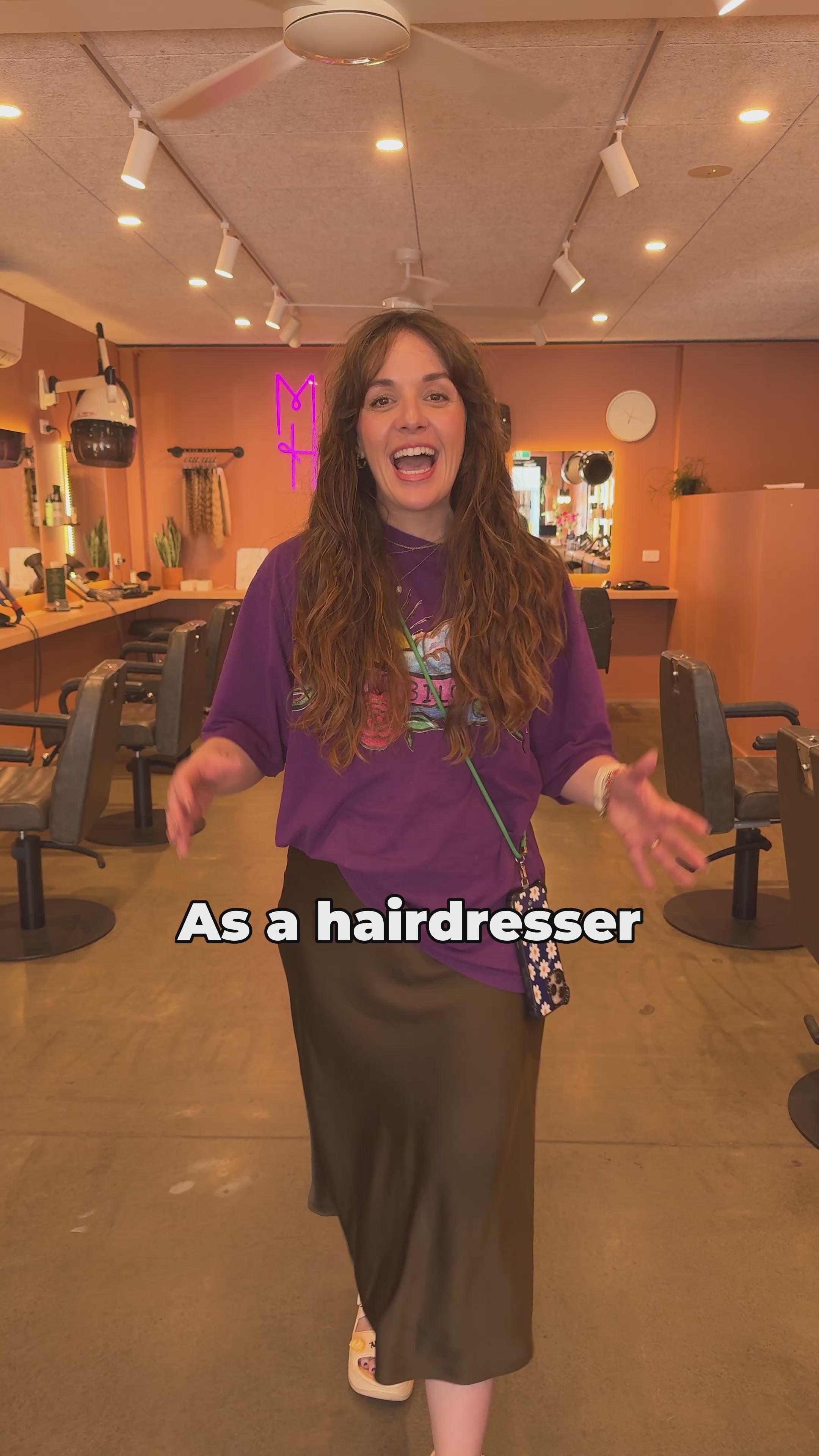 Load video: Jonina Founder of LOHY. talking in her salon